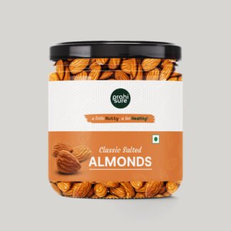 250 gms Jar of Salted Almonds