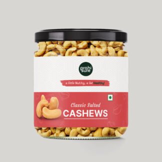 250 Gms jar of Salted Cashew